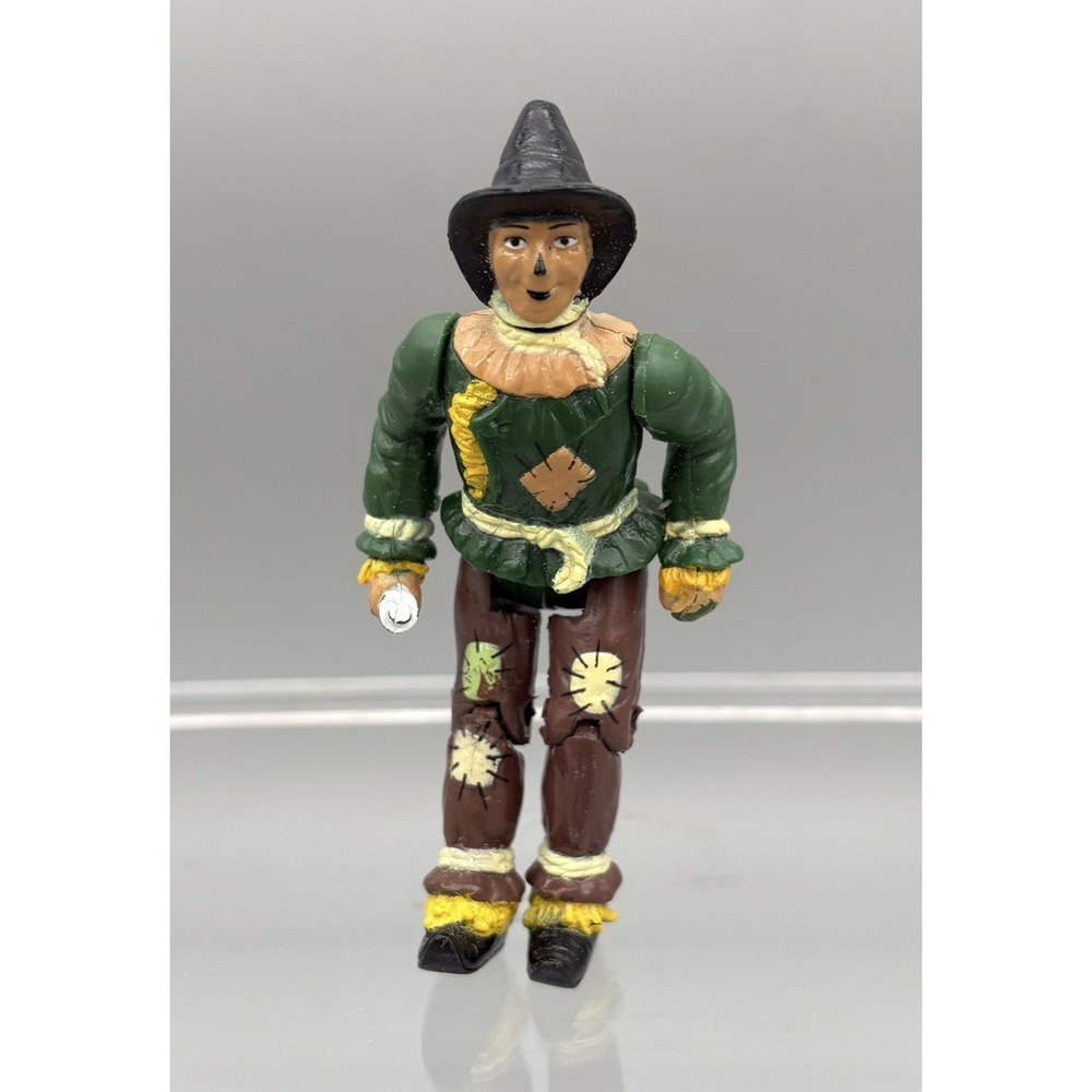 Vintage Wizard of Oz Toy Action Figures Witch, Lion,Tinman, Toto Broom Lot of 6 - Picture 6 of 10